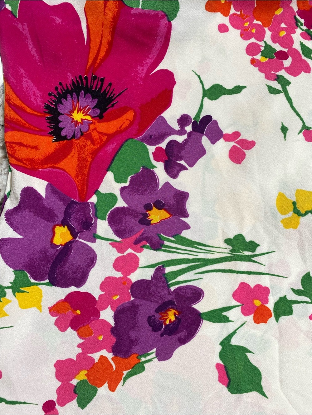 Vintage 90s Betsey Johnson Floral Maxi Dress Black Label - Picture 13 of 15